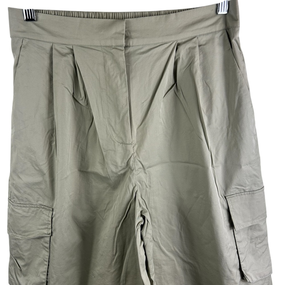House of Harlow 1960 Green Wide-Leg Cargo Pants - Picture 8 of 11